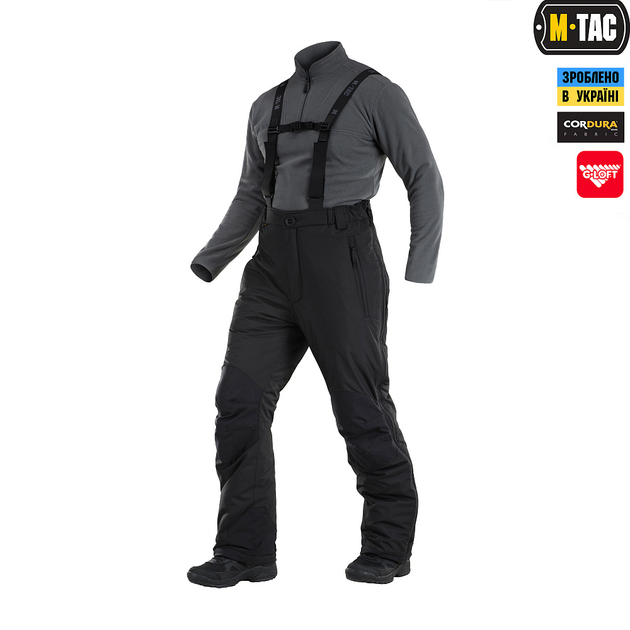 Зимові штани XL/L M-Tac Black Arctic - зображення 1