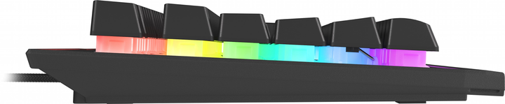 Клавіатура дротова Genesis Rhod 500 RGB USB Silver/Black (NKG-1617) - зображення 7