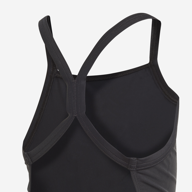 Strój kąpielowy jednoczęściowy dziecięcy dla dziewczynki adidas Dy Min Suit IT8626 116 Czarny (4067887235921) - obraz 4