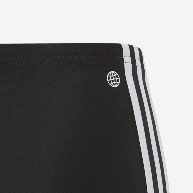 Kąpielówki chłopięce bokserki adidas 3S Boxer HR7476 104 Czarne (4066745053455) - obraz 5