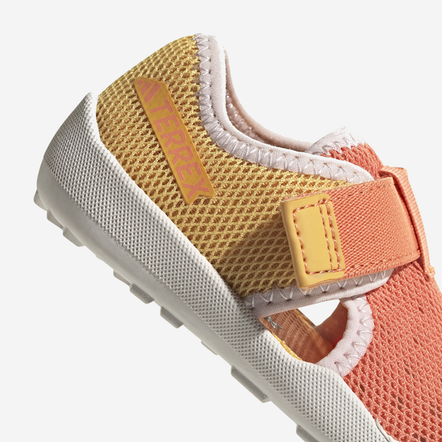 Дитячі спортивні сандалії для дівчинки adidas Terrex Captain Toey IF3112 25 Помаранчеві (4066761247708) - зображення 9
