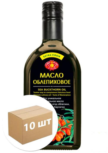 Масло облепиховое ТМ "Агросельпром" 350мл упаковка 10шт (101757 ...