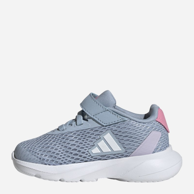 Buty sportowe dziecięce dla dziewczynki na rzepy adidas Duramo Sl El I IF6107 25 Niebieskie (4066766778054) - obraz 3