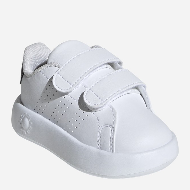 Tenisówki dziecięce dla dziewczynki na rzepy adidas Advantage Cf I ID5284 26 Białe (4066765025418) - obraz 2