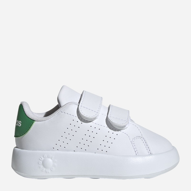 Tenisówki chłopięce na rzepy adidas Advantage Cf I ID5286 25.5 Białe (4066765021533) - obraz 1