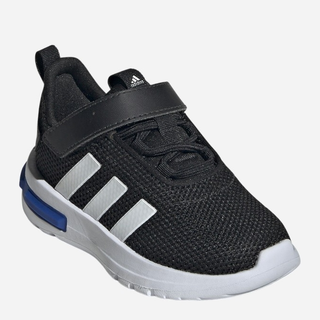 Buty sportowe chłopięce na rzepy adidas Racer Tr 23 El I ID0336 23 Czarne (4066762540846) - obraz 2