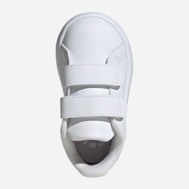 Дитячі кеди для дівчинки adidas Advantage Cf I IG4257 22 Білі (4067886728332) - зображення 5