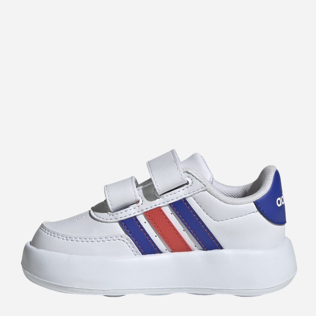 Дитячі кеди для хлопчика adidas Breaknet 2.0 Cf I ID5278 23.5 Білі з різнокольоровим (4066766781177) - зображення 3