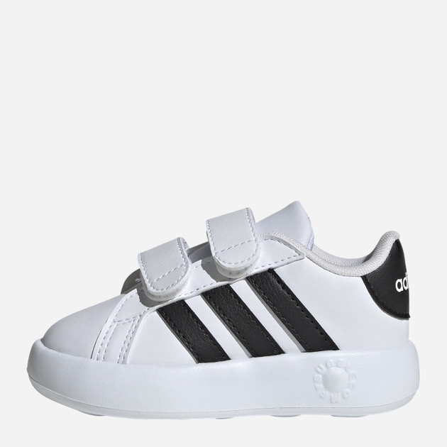 Sneakersy chłopięce na rzepy adidas Grand Court 2.0 Cf ID5271 26 Białe (4066765033048) - obraz 4