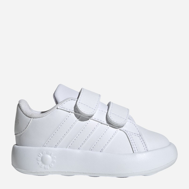 Tenisówki dziecięce dla dziewczynki na rzepy Adidas Grand Court 2.0 Cf ID5273 27 Białe (4066765032973) - obraz 1