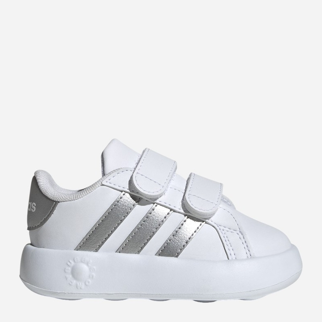 Дитячі кеди для дівчинки Adidas Grand Court 2.0 Cf ID5274 26 Білі (4066765034960) - зображення 1