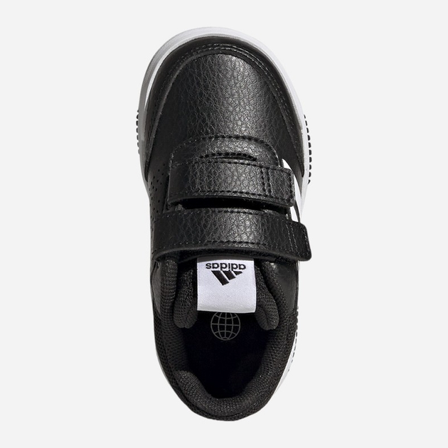 Sneakersy chłopięce na rzepy adidas Tensaur Sport 2.0 C GW6456 23.5 Czarne z białym (4065426046267) - obraz 6
