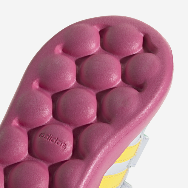 Sneakersy dziecięce dla dziewczynki adidas Grand Court Minnie CF I ID8018 22 Biały/Różowy (4066759472099) - obraz 9