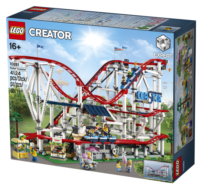 Zestaw klocków LEGO Creator Expert Rollercoaster 4124 elementy (10261) - obraz 8