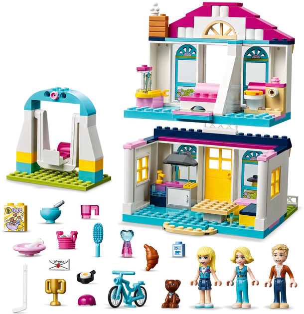 Zestaw konstrukcyjny LEGO Friends 4+ Dom Stephanie 170 elementów (41398) - obraz 2