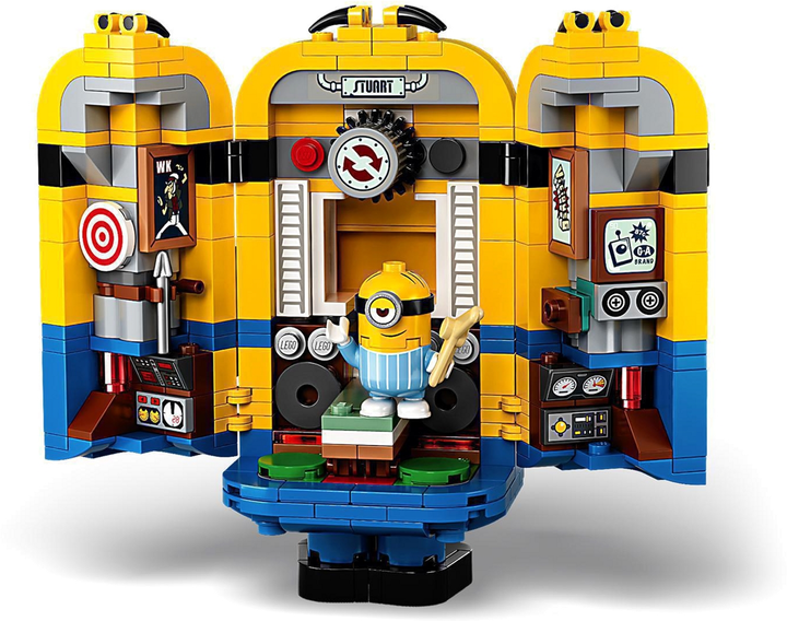 Конструктор LEGO Minions Складені з кубиків міньйони та їхнє лігво 876 деталей (75551) - зображення 8