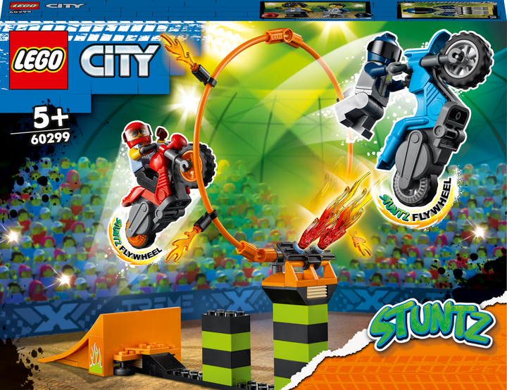 Zestaw konstrukcyjny LEGO City Zawody kaskaderskie 73 elementy (60299) (5702016911602) - obraz 1