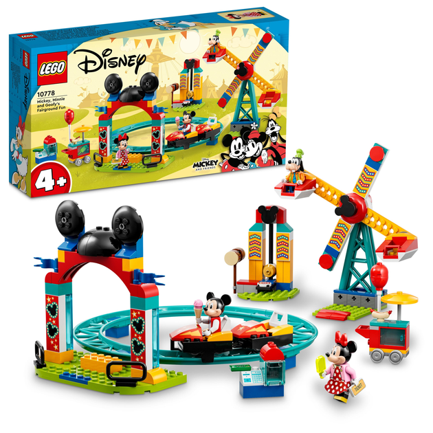 Конструктор LEGO Mickey and Friends Ярмаркові веселощі Міккі, Мінні та Гуфі 184 деталі (10778) - зображення 2