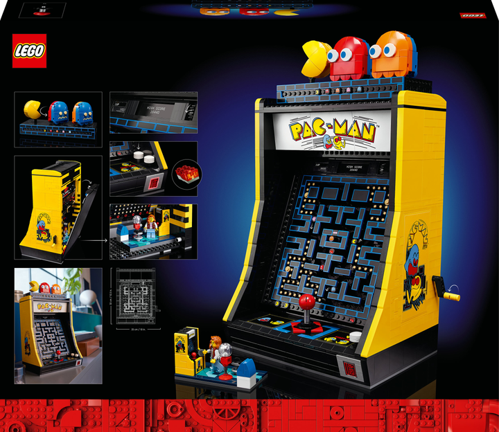 Zestaw klocków LEGO Icons Arcade PAC-MAN 2651 element (10323) - obraz 10