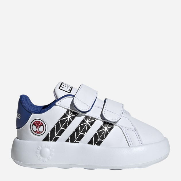 Дитячі кеди для хлопчика adidas Grand Court Spider ID8017 22 Білі (4066759475922) - зображення 1