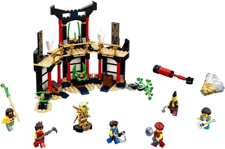 Zestaw konstrukcyjny LEGO Ninjago Turniej żywiołów 283 elementy (71735) - obraz 2