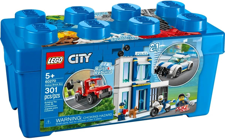 Zestaw Lego City Policja 301 elementów (60270) - obraz 1