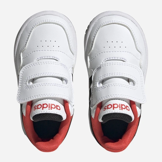 Дитячі кеди для хлопчика adidas Hoops 3.0 Cf I H03860 23.5 Білі (4066746005521) - зображення 6