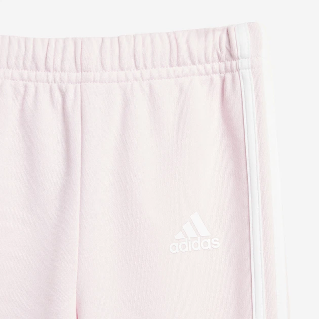 Дитячий спортивний костюм (толстовка + штани) для дівчинки adidas I Bos Jog Ft IJ8863 104 Рожевий (4066762219483) - зображення 7