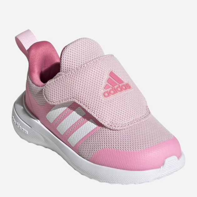 Buty sportowe dziecięce dla dziewczynki na rzepy Adidas Fortarun 2.0 Ac I IG4871 23 Różowe (4066756716905) - obraz 2