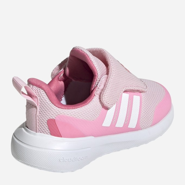 Дитячі кросівки для дівчинки adidas Fortarun 2.0 Ac I IG4871 26.5 Рожеві (4066756719586) - зображення 4