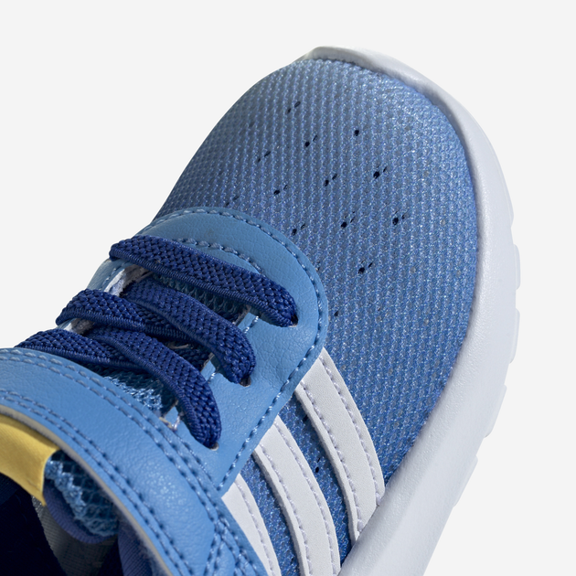 Buty sportowe chłopięce na rzepy adidas Lite Racer 3.0 El I ID3394 27 Niebieskie (4066765352439) - obraz 7