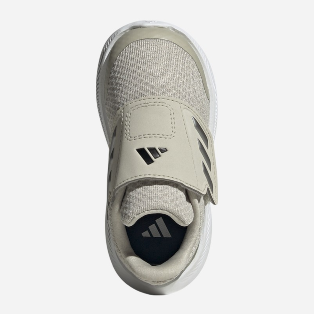 Buty sportowe chłopięce na rzepy adidas Runfalcon 3.0 Ac I IF8593 26 Beżowy (4066765338686) - obraz 5