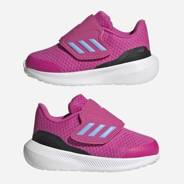 Дитячі кросівки для дівчинки adidas Runfalcon 3.0 Ac I HP5860 26.5 Рожеві (4066749848606) - зображення 10