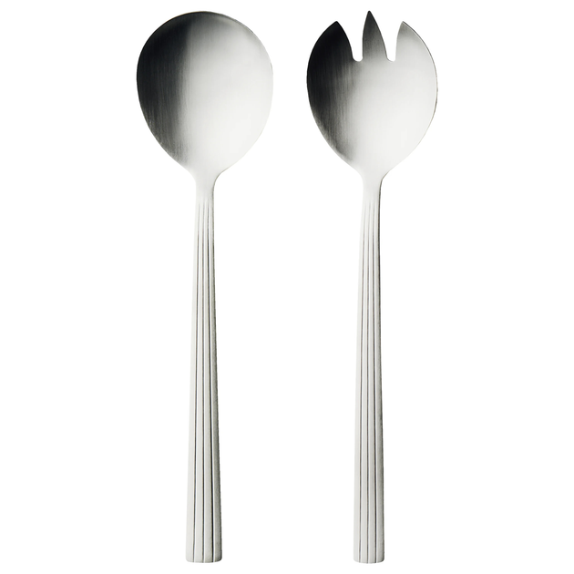 Набір столових приборів Aida Raw Cutlery Saladset Giftbox Matte steel (14636) 2 шт (5709554146367) - зображення 1