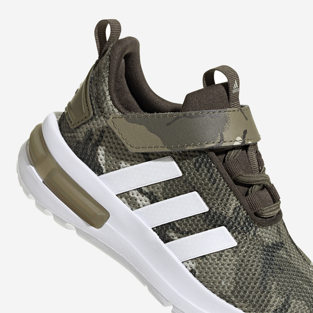 Дитячі кросівки для хлопчика adidas Racer Tr 23 El I ID8362 26.5 Хакі (4066759491298) - зображення 9