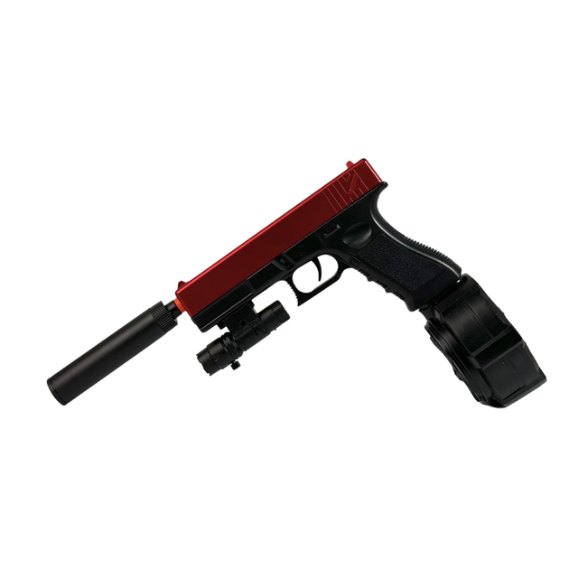 Пістолет на Орбізах Glock Candy Apple з лазерним прицілом та 10 тисяч ...