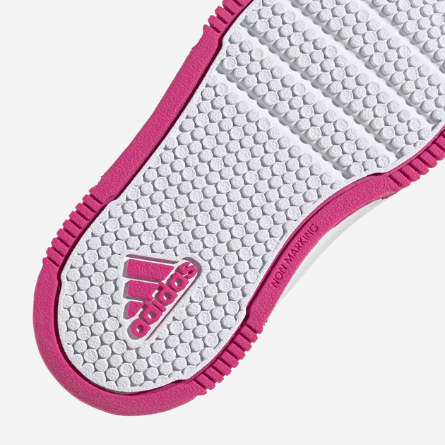 Sneakersy dziecięce dla dziewczynki na rzepy adidas Tensaur Sport 2.0 C GW6468 26.5 Białe (4065427760308) - obraz 9
