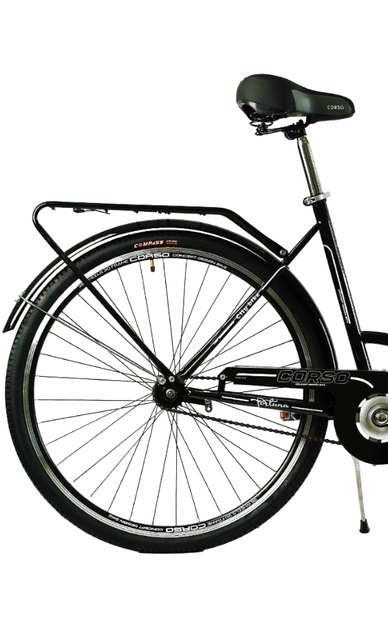 Велосипед міський Corso Fortuna 28" рама 20" чорний FR-6788 - Фото 7 Велосипед міський Corso Fortuna 28" рама 20" чорний FR-6788 - зображення 7