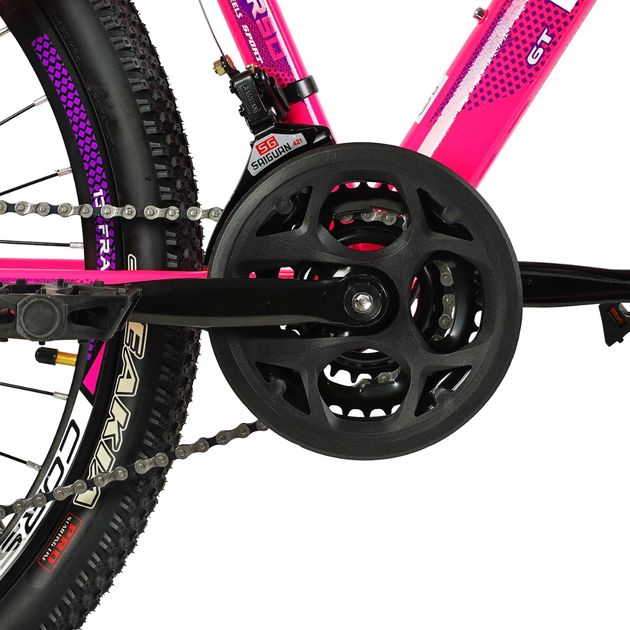 Велосипед спортивный Corso Global 26" рама 13" розовый GL-26979 - изображение 5