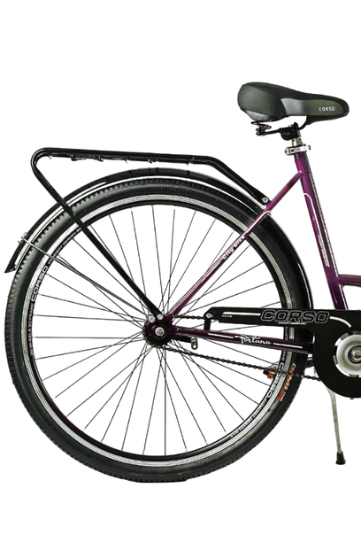 Велосипед городской Corso Fortuna 28" рама 20" фиолетовый FR-5198 - Фото 8 Велосипед городской Corso Fortuna 28" рама 20" фиолетовый FR-5198 - изображение 8