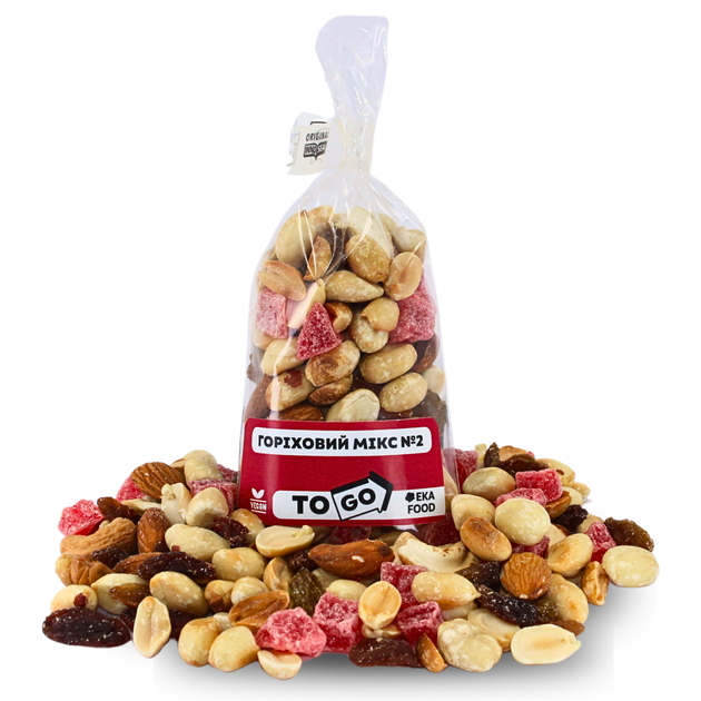 Ореховый микс #2 EKA Food "to go" красный 70г - Фото 2 Ореховый микс #2 EKA Food "to go" красный 70г - изображение 2