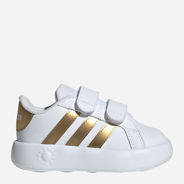 Дитячі кеди для дівчинки adidas Grand Court 2.0 Cf IG6586 26 Білі від Rozetka на платформі USKIDKA Акція на Дитячі кеди для дівчинки adidas Grand Court 2.0 Cf IG6586 26 Білі від Rozetka