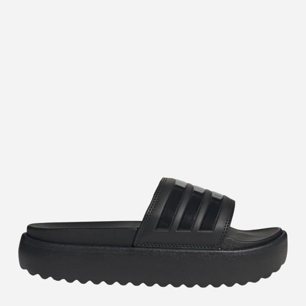 Жіночі шльопанці adidas Adilette Platform HQ6179 38 Чорні (4066747183815) - зображення 1