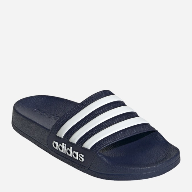 Klapki młodzieżowe dla chłopca Adidas Adilette Shower K IF5978 35 Niebieskie (4066759575486) - obraz 2