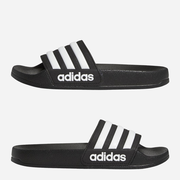 Дитячі шльопанці для хлопчика adidas Adilette Shower K G27625 30 Чорні (4067897958483) - зображення 11
