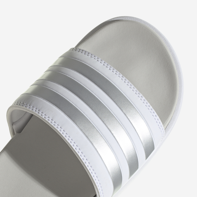 Klapki damskie na platformie adidas Adilette Platform IE9703 40.5 Białe (4066754066637) - obraz 7