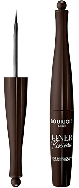 Zestaw kosmetyków dekoracyjnych Bourjois Liner Pinceau Brun Impressionniste Eyeliner 1.2 ml + Ołówek do oczu 1.2 g (3616305583246) - obraz 2