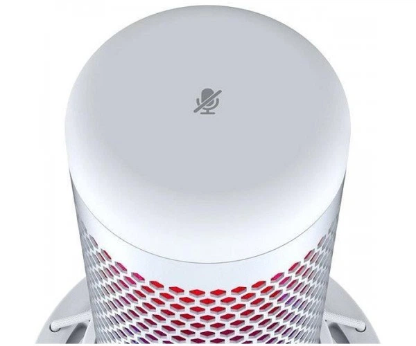 Мікрофон для ПК/для стрімінгу, подкастів HyperX QuadCast S White