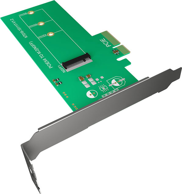 Плата розширення Icy Box Raidsonic M.2 PCIe SSD на PCIe 3.0 x4 (IB-PCI208) - зображення 3