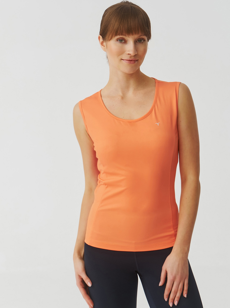 Koszulka na ramiączkach sportowa damska Tatuum Cecilia T2404.049 S Pomarańczowa (5900142309571) - obraz 1